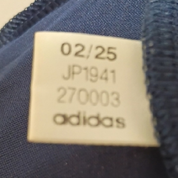 Adidas Navy & Yellow CABJ Boca Juniors Soccer Jersey Training Sz Small Preloved - Picture 7 of 7